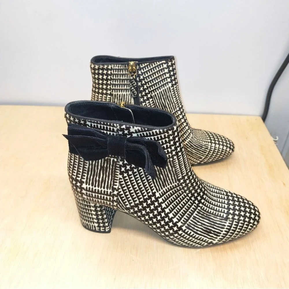Kate Spade New York Holly Women's Shoes Black/White Size 8.5M